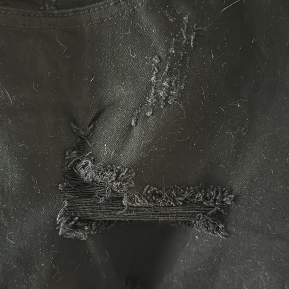 Kancan black short w 9/28 womens denim NWT - Picture 2 of 6